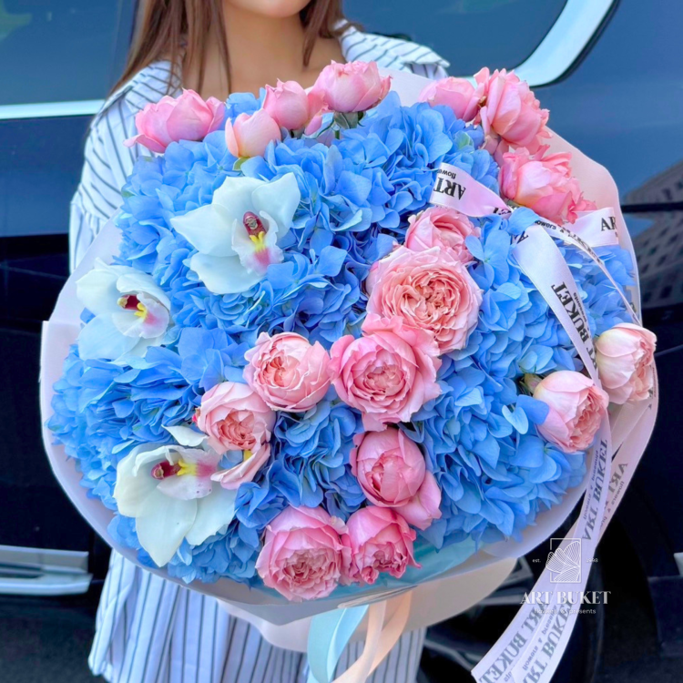 Букет Небесная акварель