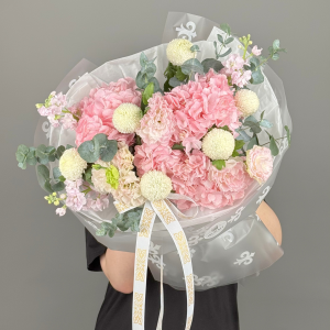 Букет Пудровый Объём