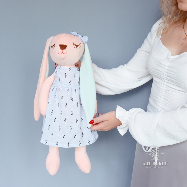 Зайка сплюшка 55см