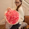 25 пионовидных роз "Pink expression"