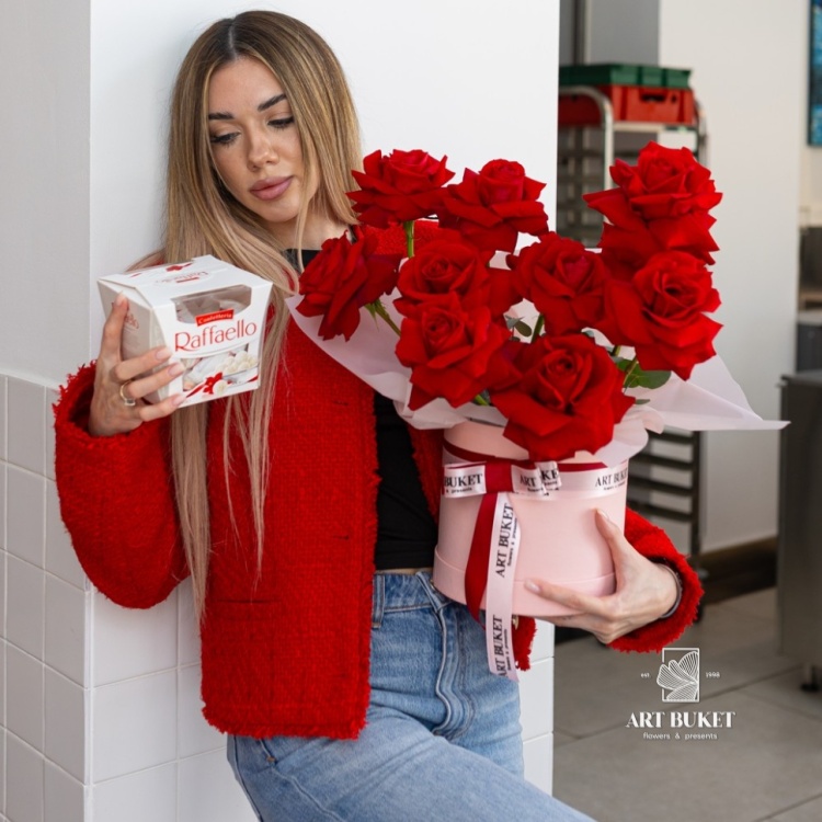 Подарочный сет #11: композиция и raffaello