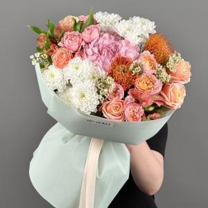 Букет Тёплый Микс