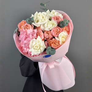 Букет Пудровая Нежность